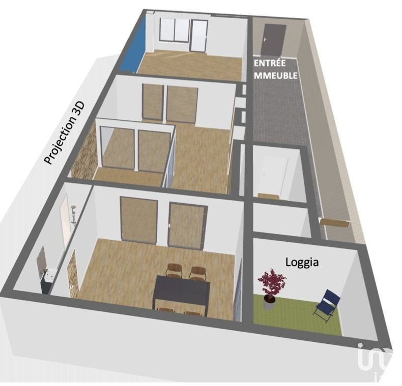 Local d'activités de 52 m² à Nantes (44000)