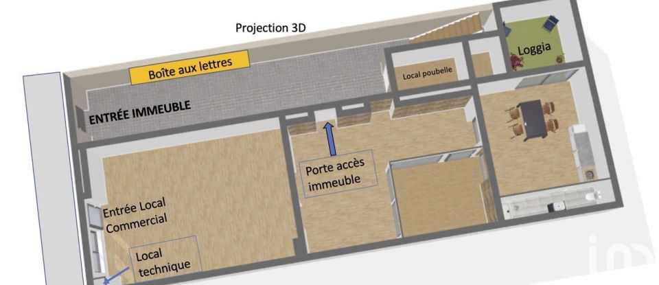 Local d'activités de 52 m² à Nantes (44000)