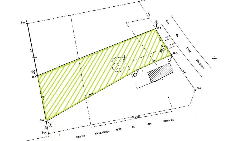 Terrain de 1 510 m² à Chaingy (45380)