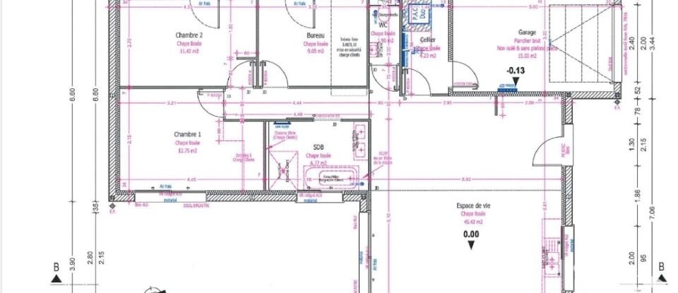 Maison 4 pièces de 91 m² à Veigné (37250)