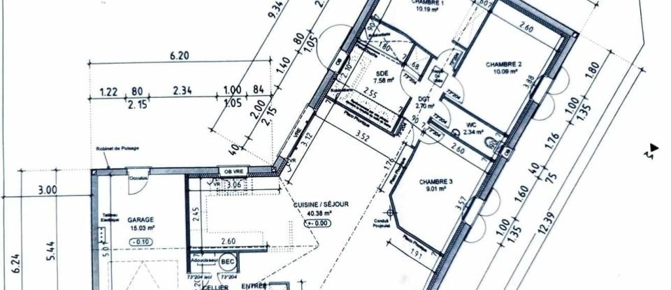 Maison 4 pièces de 88 m² à Villedoux (17230)