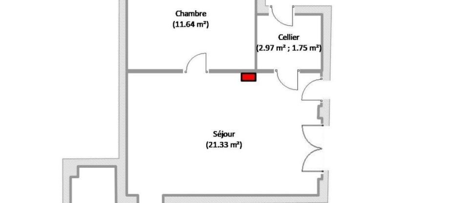 Appartement 2 pièces de 41 m² à Berck (62600)