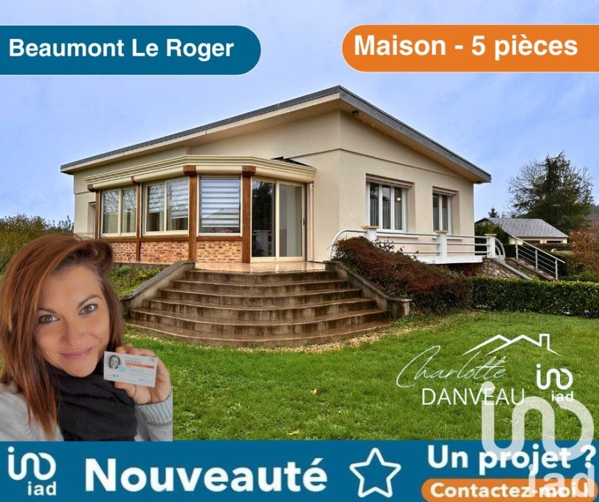 Maison 5 pièces de 117 m² à Beaumont-le-Roger (27170)