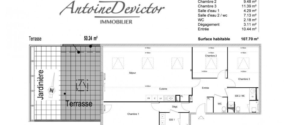 Maison 4 pièces de 108 m² à Balma (31130)