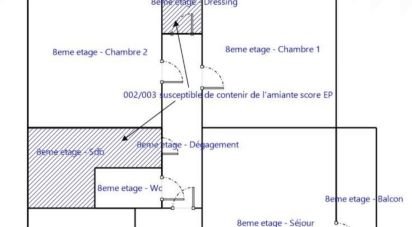 Apartment 3 rooms of 61 m² in Rosny-sous-Bois (93110)