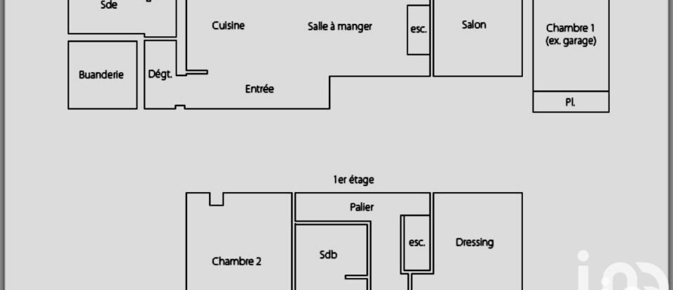 Maison 4 pièces de 60 m² à Trappes (78190)