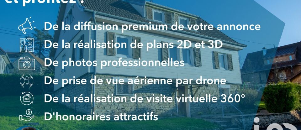 Maison 7 pièces de 121 m² à Montbéliard (25200)