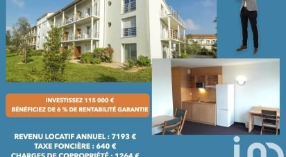 Appartement 3 pièces de 63 m² à Nantes (44200)