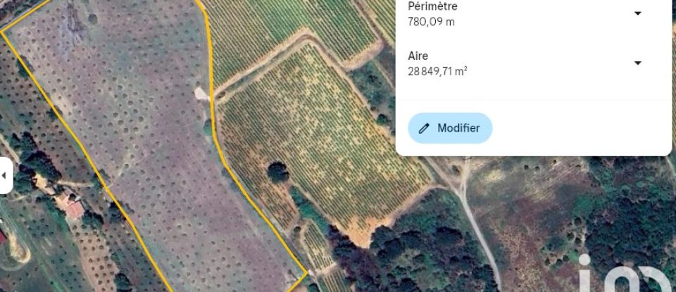 Agricultural land of 28,500 m² in Paulhan (34230)