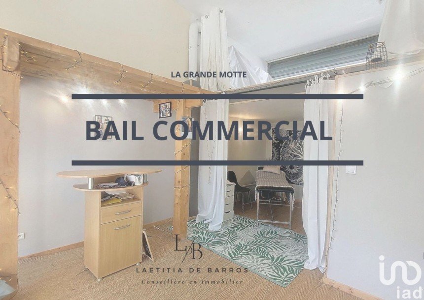 Right to lease of 24 m² in La Grande-Motte (34280)