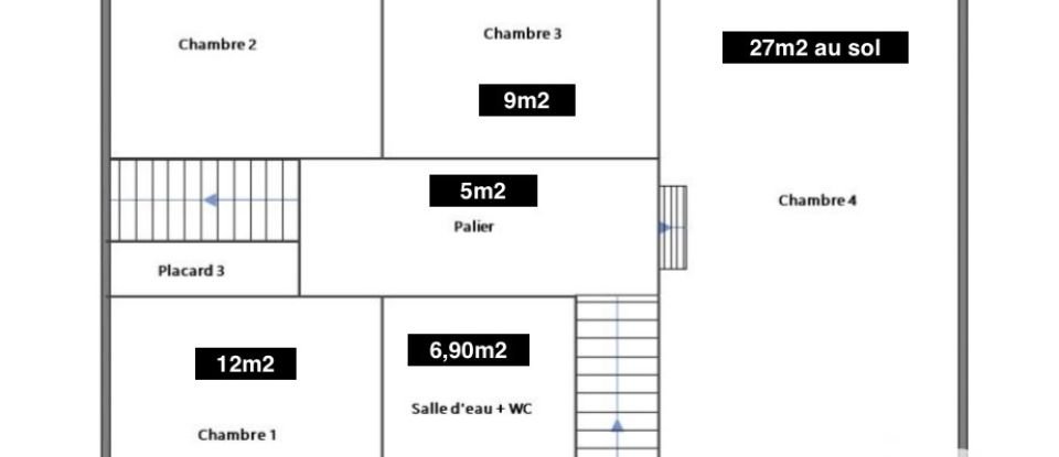 Maison 5 pièces de 117 m² à Tremblay-en-France (93290)