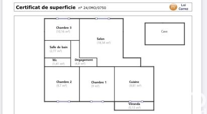 Apartment 5 rooms of 66 m² in Pont-Saint-Esprit (30130)