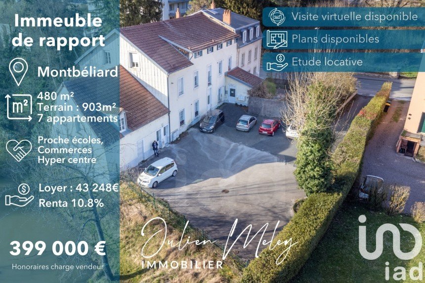 Building in Montbéliard (25200) of 480 m²