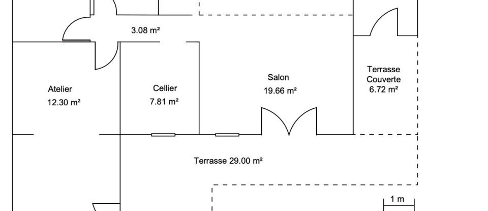 House 6 rooms of 142 m² in Gradignan (33170)