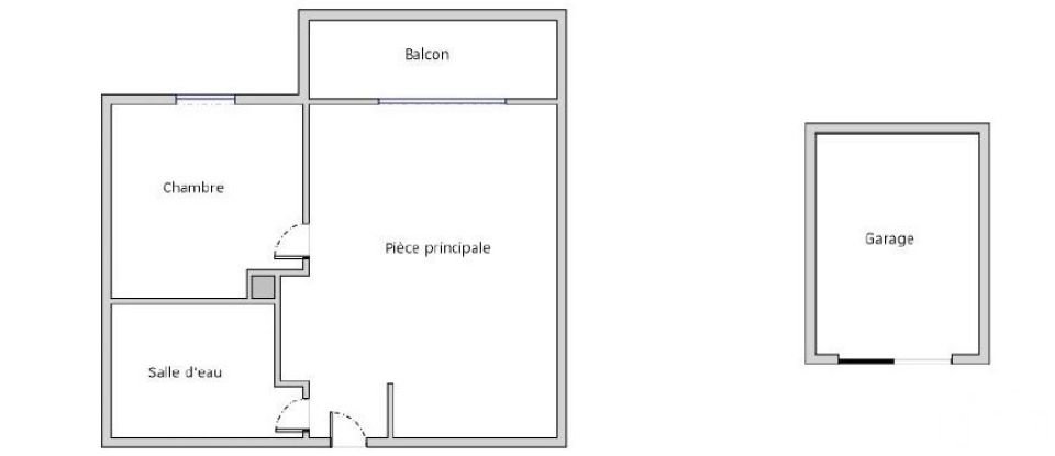 Appartement 2 pièces de 45 m² à Vaugneray (69670)