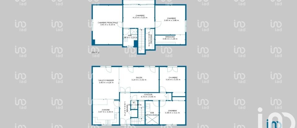 Maison 7 pièces de 161 m² à Saint-Père (58200)