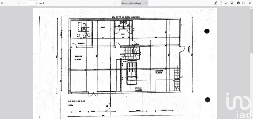 Commercial walls of 200 m² in Quettehou (50630)