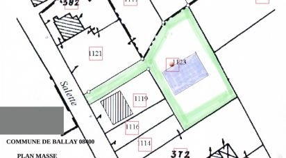 Terrain de 1 085 m² à Ballay (08400)