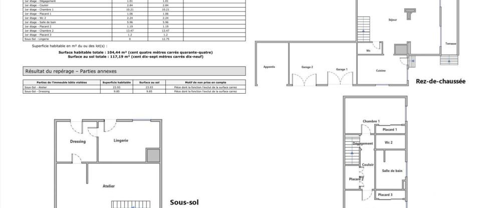 Maison 5 pièces de 117 m² à Argenteuil (95100)