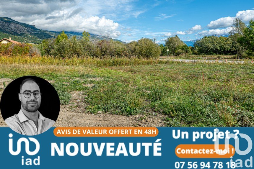 Land of 544 m² in La Bâtie-Neuve (05230)