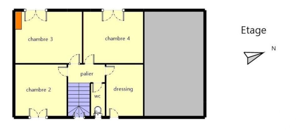 Maison 5 pièces de 130 m² à Chuelles (45220)