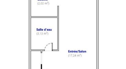 Apartment 1 room of 22 m² in Gagny (93220)