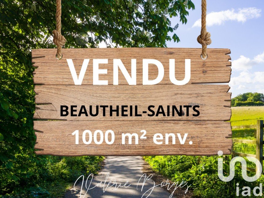 Terrain de 1 000 m² à Saints (77120)