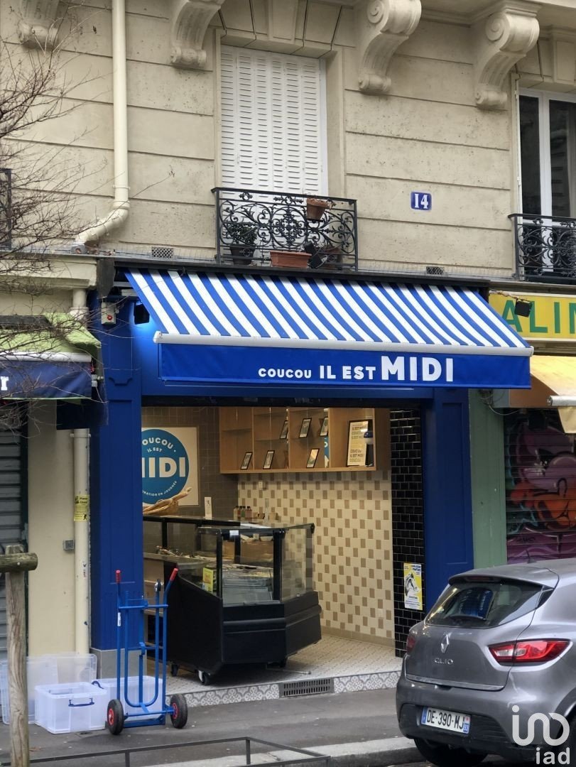 Droit au bail de 22 m² à Paris (75020)