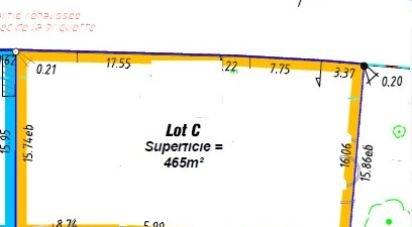 Land of 465 m² in Soussans (33460)