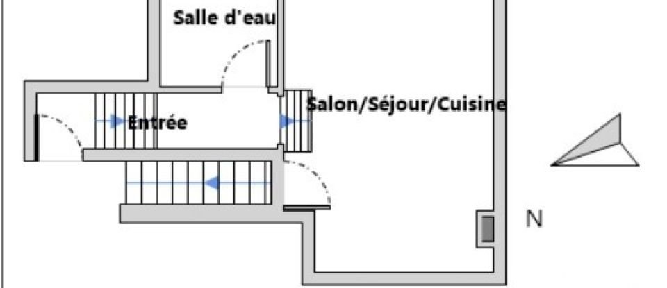 Appartement 4 pièces de 41 m² à Saint-Ouen-sur-Seine (93400)