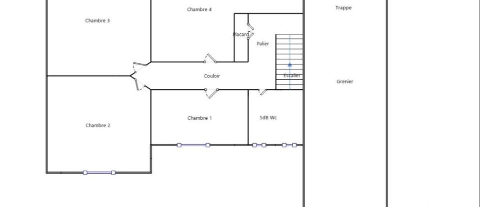 Maison traditionnelle 6 pièces de 118 m² à Paulx (44270)