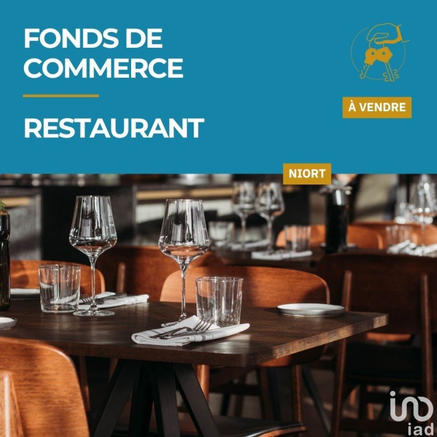 Restaurant de 50 m² à Niort (79000)