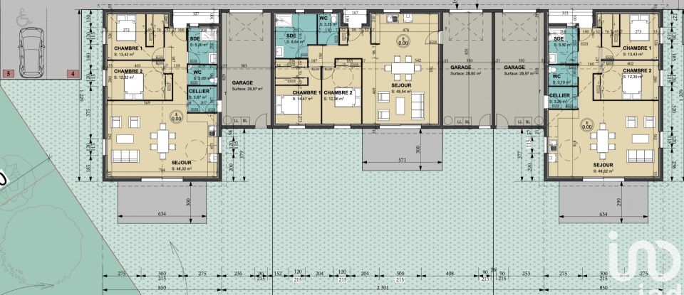 Maison 3 pièces de 88 m² à Ibos (65420)