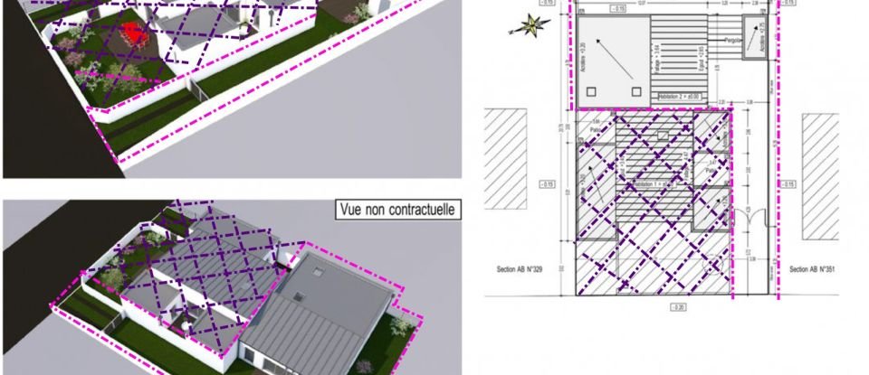 House 3 rooms of 88 m² in Saint-Hilaire-de-Riez (85270)