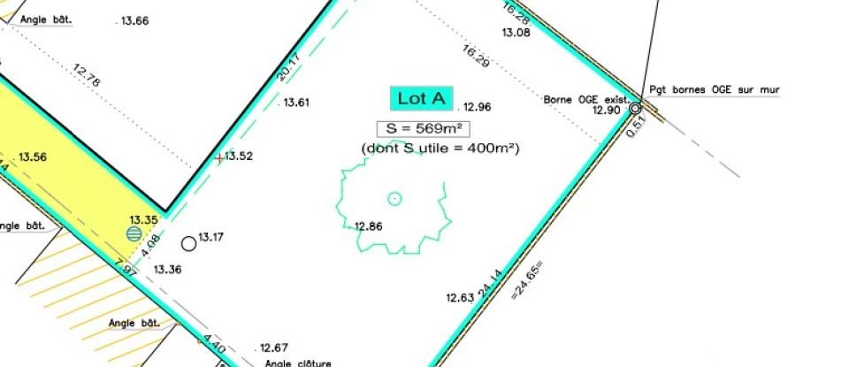 Terrain de 569 m² à Chaumes-en-Retz (44320)