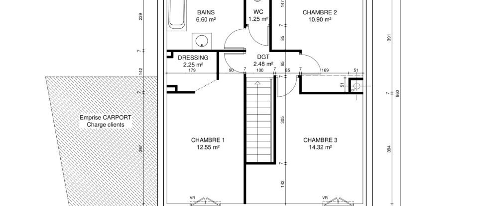 Maison 5 pièces de 103 m² à Guignes (77390)