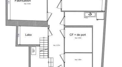 Local d'activités de 190 m² à Paris (75020)