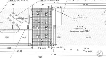 Land of 782 m² in Coulombs-en-Valois (77840)