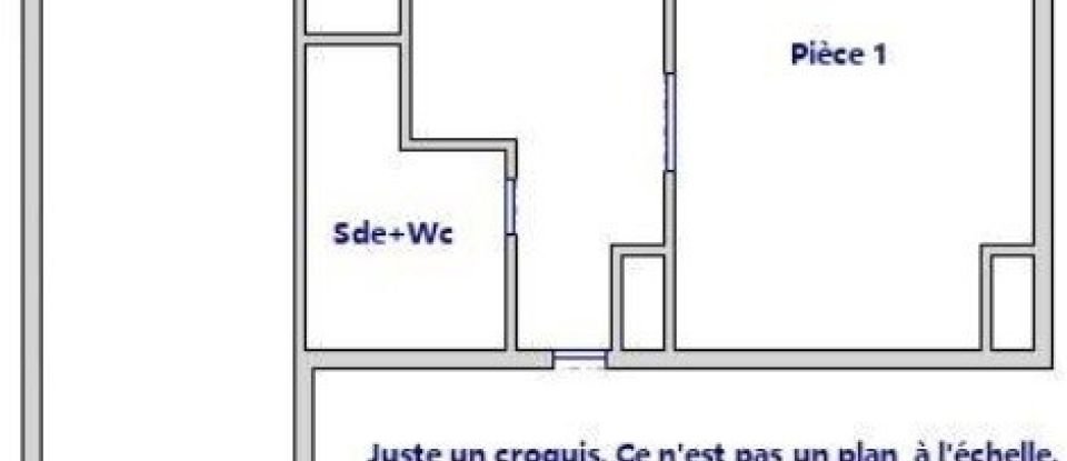 Appartement 2 pièces de 28 m² à Pierrefitte-sur-Seine (93380)