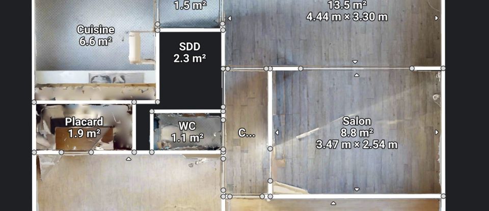 Apartment 4 rooms of 61 m² in Aubière (63170)