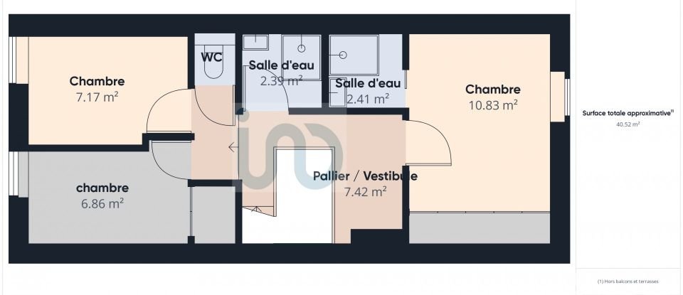 Maison traditionnelle 4 pièces de 82 m² à La Flotte (17630)