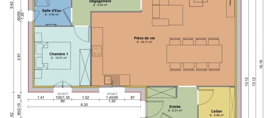 Terrain de 525 m² à Longèves (17230)