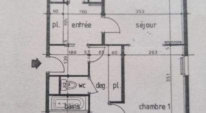 Apartment 4 rooms of 85 m² in Besançon (25000)