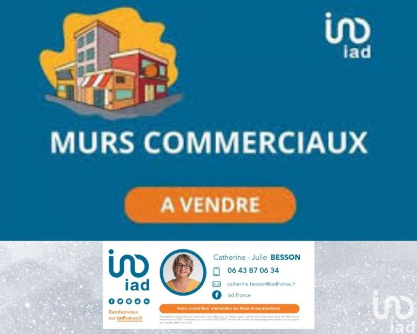 Murs commerciaux de 222 m² à Montaigu (85600)