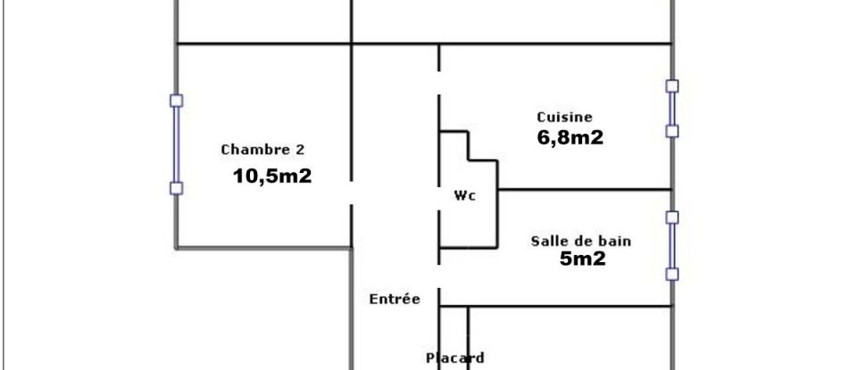 Appartement 4 pièces de 71 m² à Montreuil (93100)