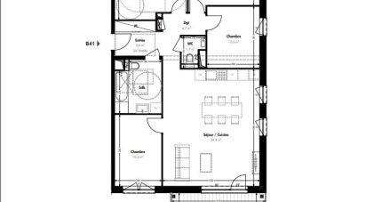 Apartment 5 rooms of 95 m² in Villerupt (54190)