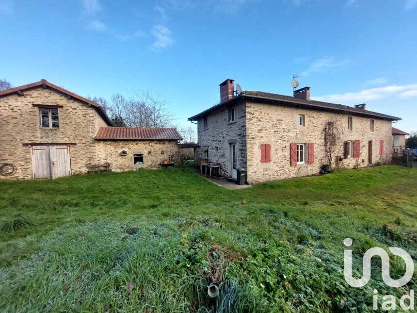 Farm 5 rooms of 191 m² in Champagnac-la-Rivière (87150)