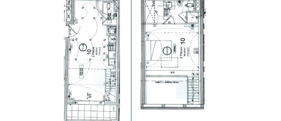 Apartment 2 rooms of 46 m² in Le Perreux-sur-Marne (94170)