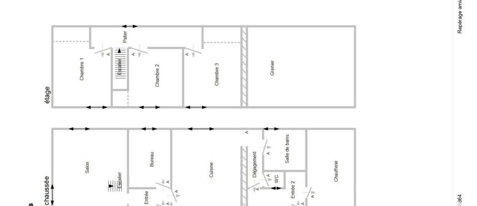 Longère 6 pièces de 125 m² à Roudouallec (56110)