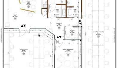 Bureaux de 142 m² à Lahonce (64990)